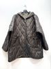 Picture of CURVY GIRL QUILTED JACKET WITH DIAMOND PATTERN